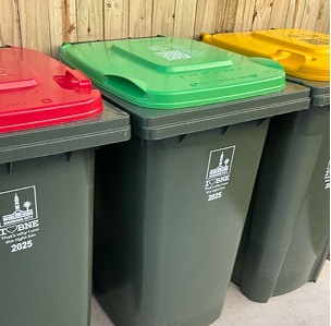 Common Area External – Wheelie & recycle bins (2) 2 Common Area External Wheelie recycle bins 2 2